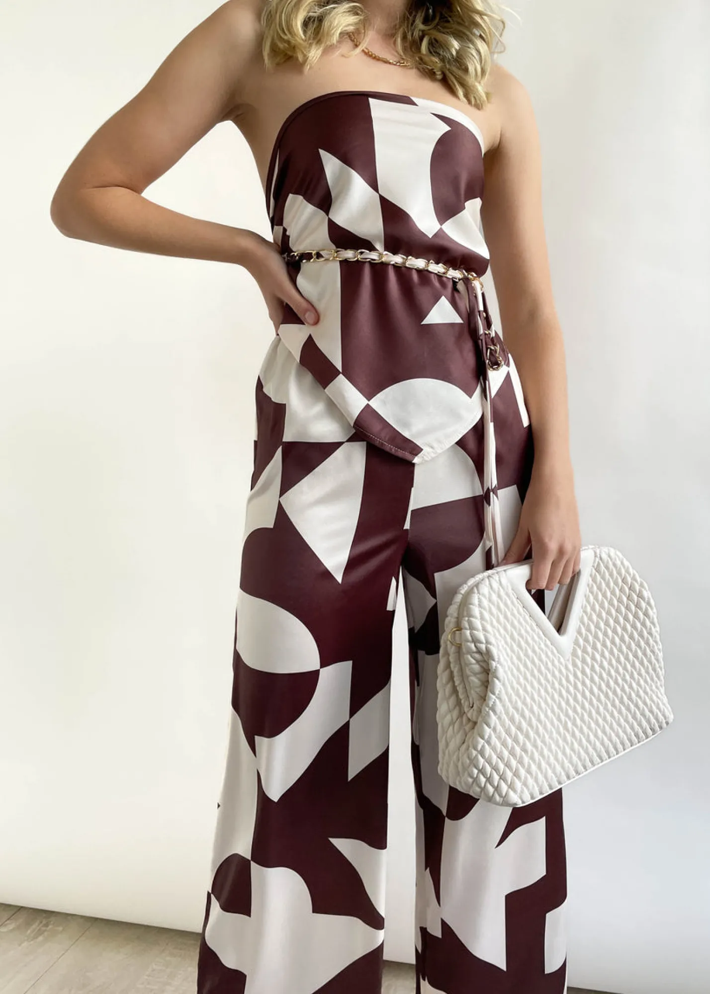 Women Gingham & Heels Sets>Hendon Pants