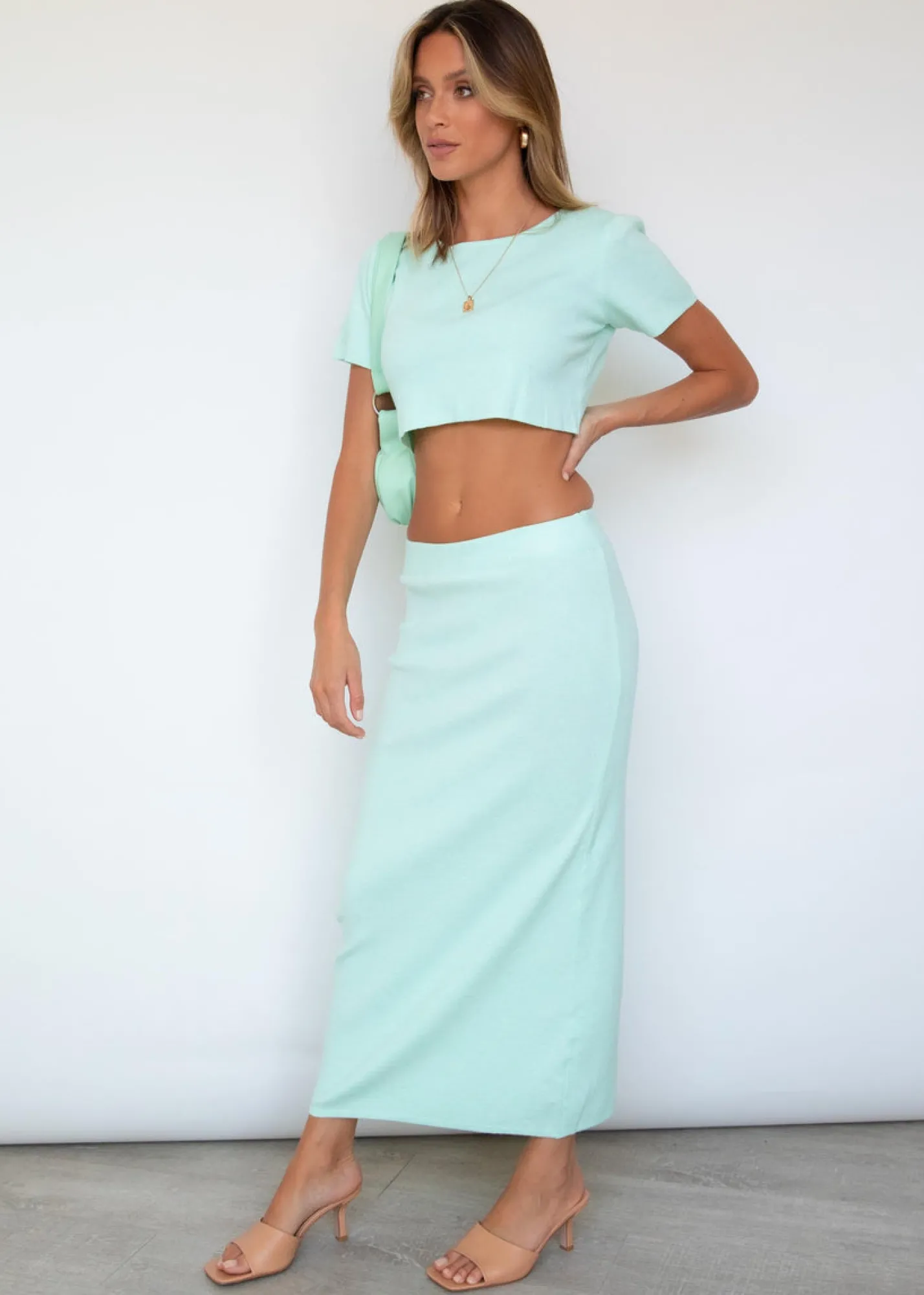 Women Gingham & Heels Sets>Hendrix Knit Set