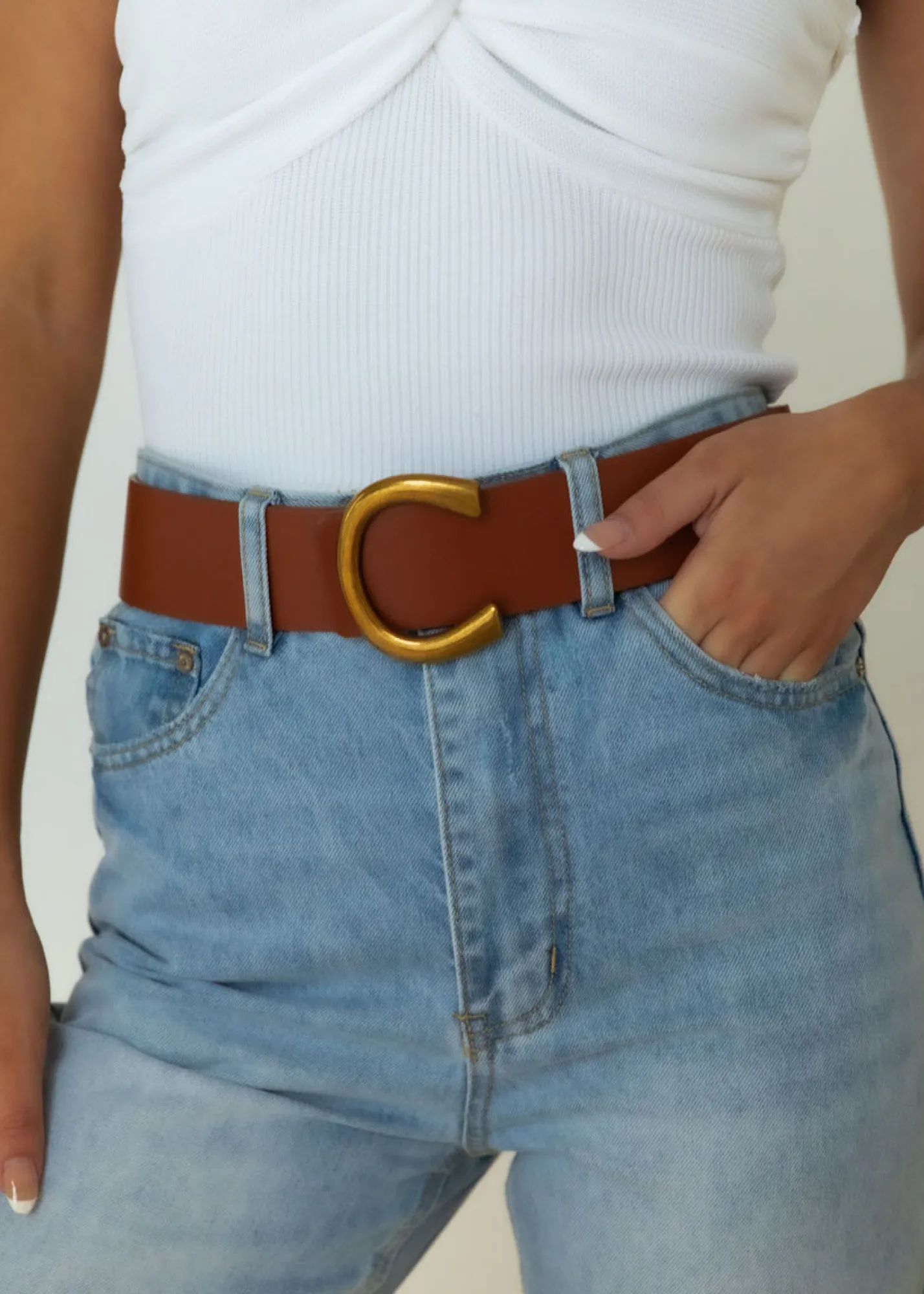 Women Gingham & Heels Belts>Henlie Belt