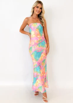 Women Gingham & Heels Maxi><noscript><img width=