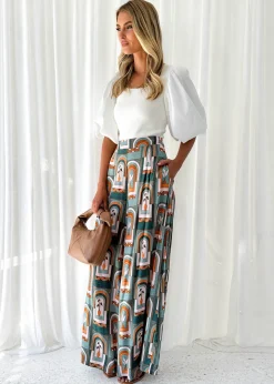 Women Gingham & Heels Pants><noscript><img width=
