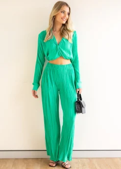 Women Gingham & Heels Pants><noscript><img width=