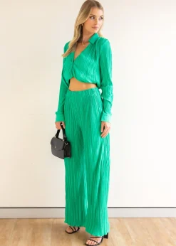 Women Gingham & Heels Pants><noscript><img width=