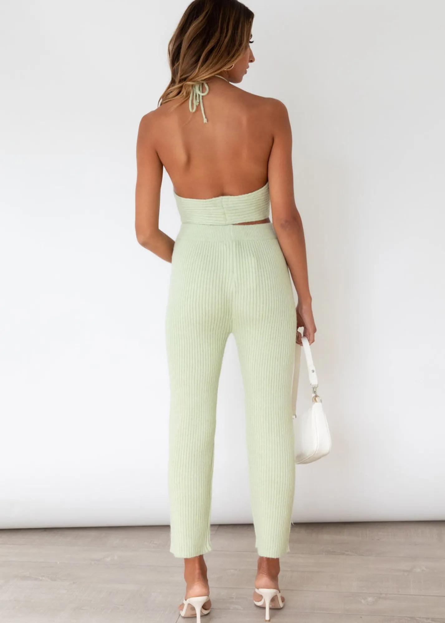 Women Gingham & Heels Knit Bottoms>In Tune Knit Pants