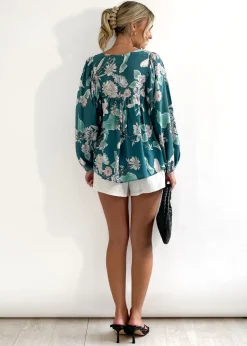 Women Gingham & Heels Blouses><noscript><img width=