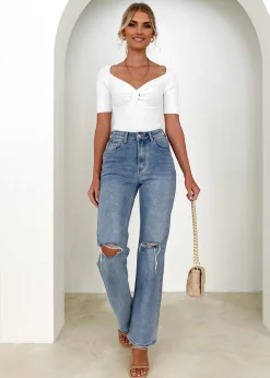 Women Gingham & Heels Jeans>Inika Stretch Jeans