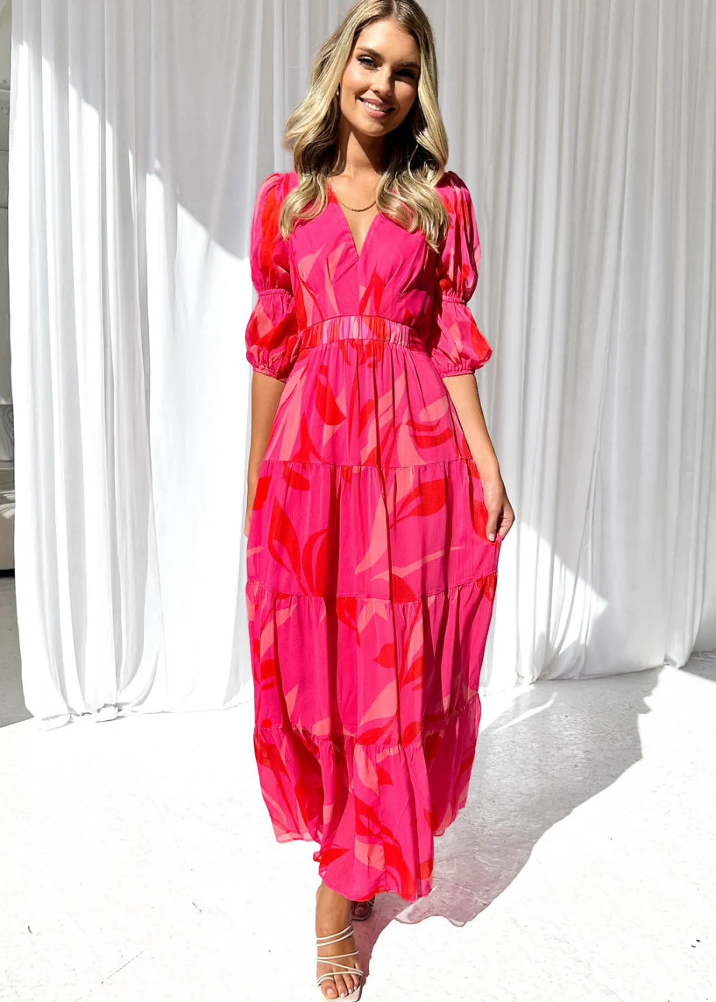 Women Gingham & Heels Midi>Isobel Midi Dress