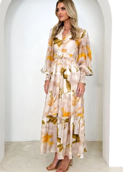 Women Gingham & Heels Maxi><noscript><img width=