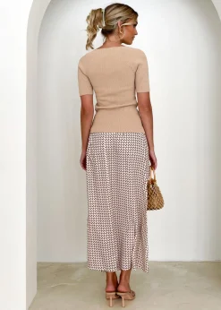 Women Gingham & Heels Basic Tops><noscript><img width=