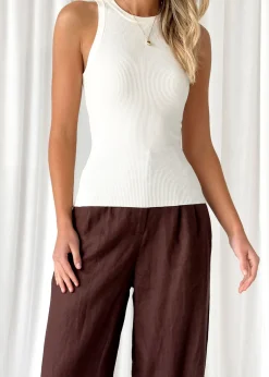 Women Gingham & Heels Knit Tops><noscript><img width=