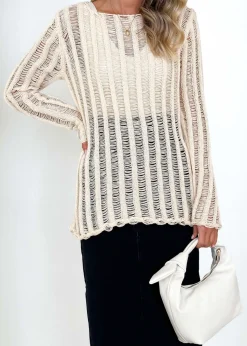 Women Gingham & Heels Sweaters><noscript><img width=