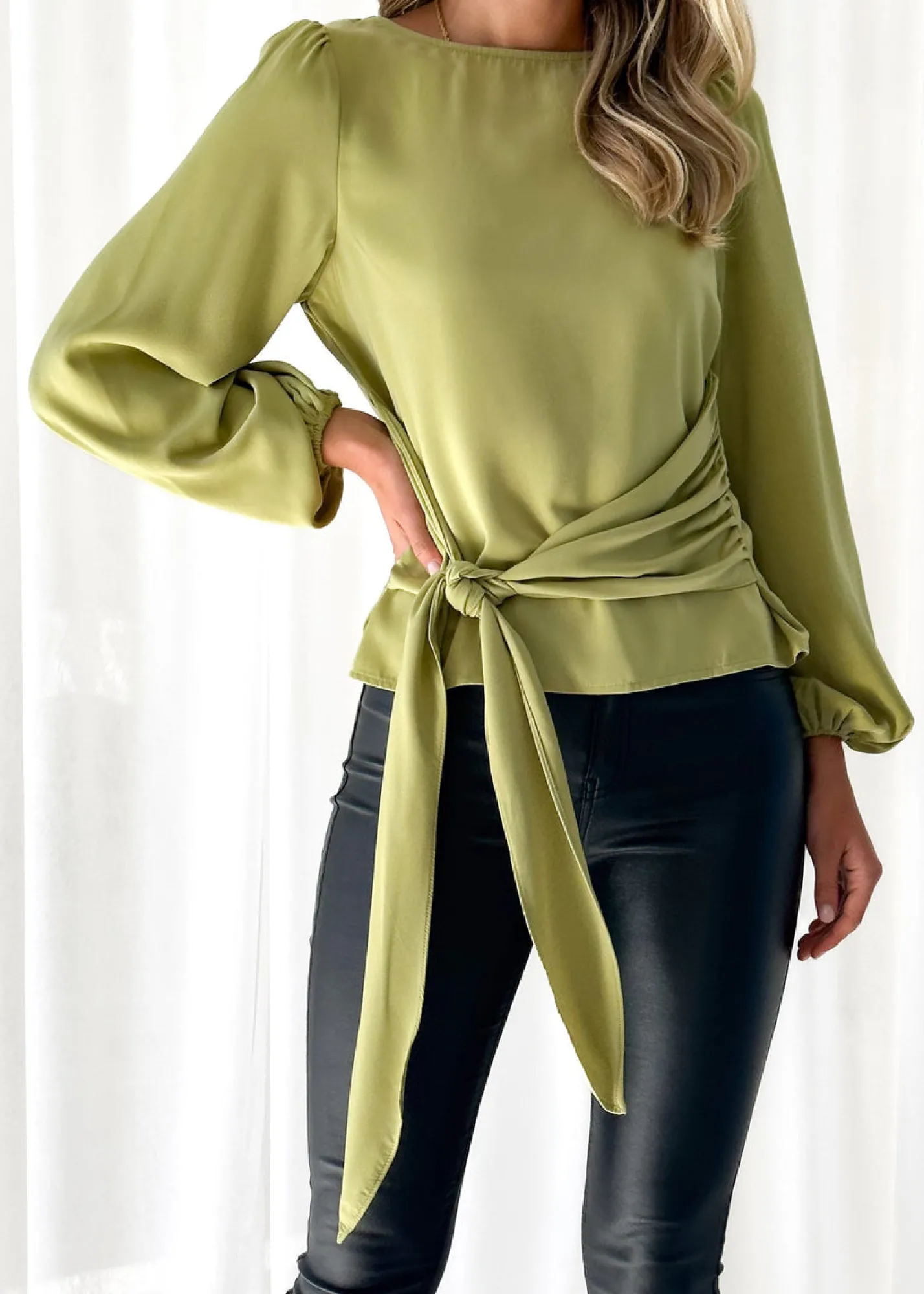 Women Gingham & Heels Blouses>Jennet Blouse