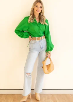 Women Gingham & Heels Shirts><noscript><img width=