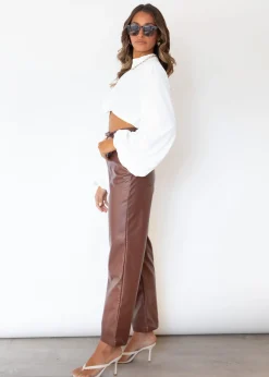 Women Gingham & Heels Pants><noscript><img width=