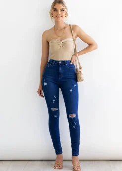 Women Gingham & Heels Jeans>Jordina Hi-Rise Jeans