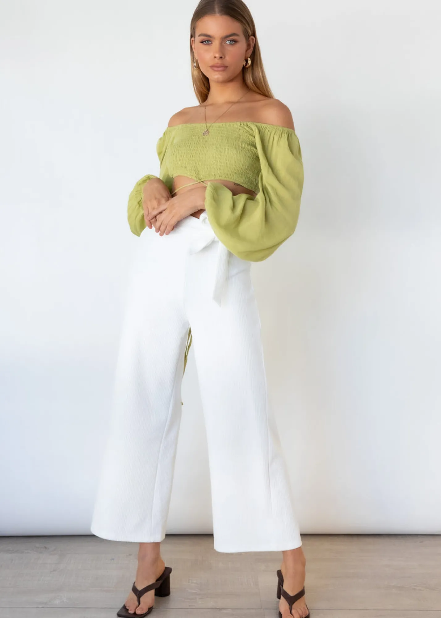 Women Gingham & Heels Pants>Kai Knit Pants