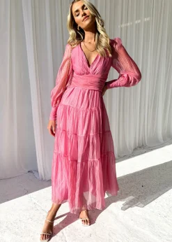 Women Gingham & Heels Maxi><noscript><img width=