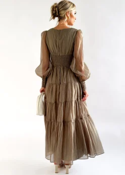 Women Gingham & Heels Maxi><noscript><img width=