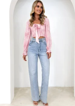 Women Gingham & Heels Crops><noscript><img width=