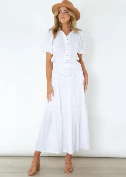Women Gingham & Heels Skirts>Karianne Maxi Skirt