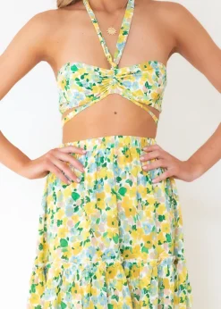 Women Gingham & Heels Crops>Karlia Crop