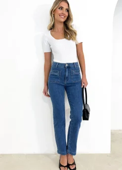 Women Gingham & Heels Jeans>Kason Stretch Jeans