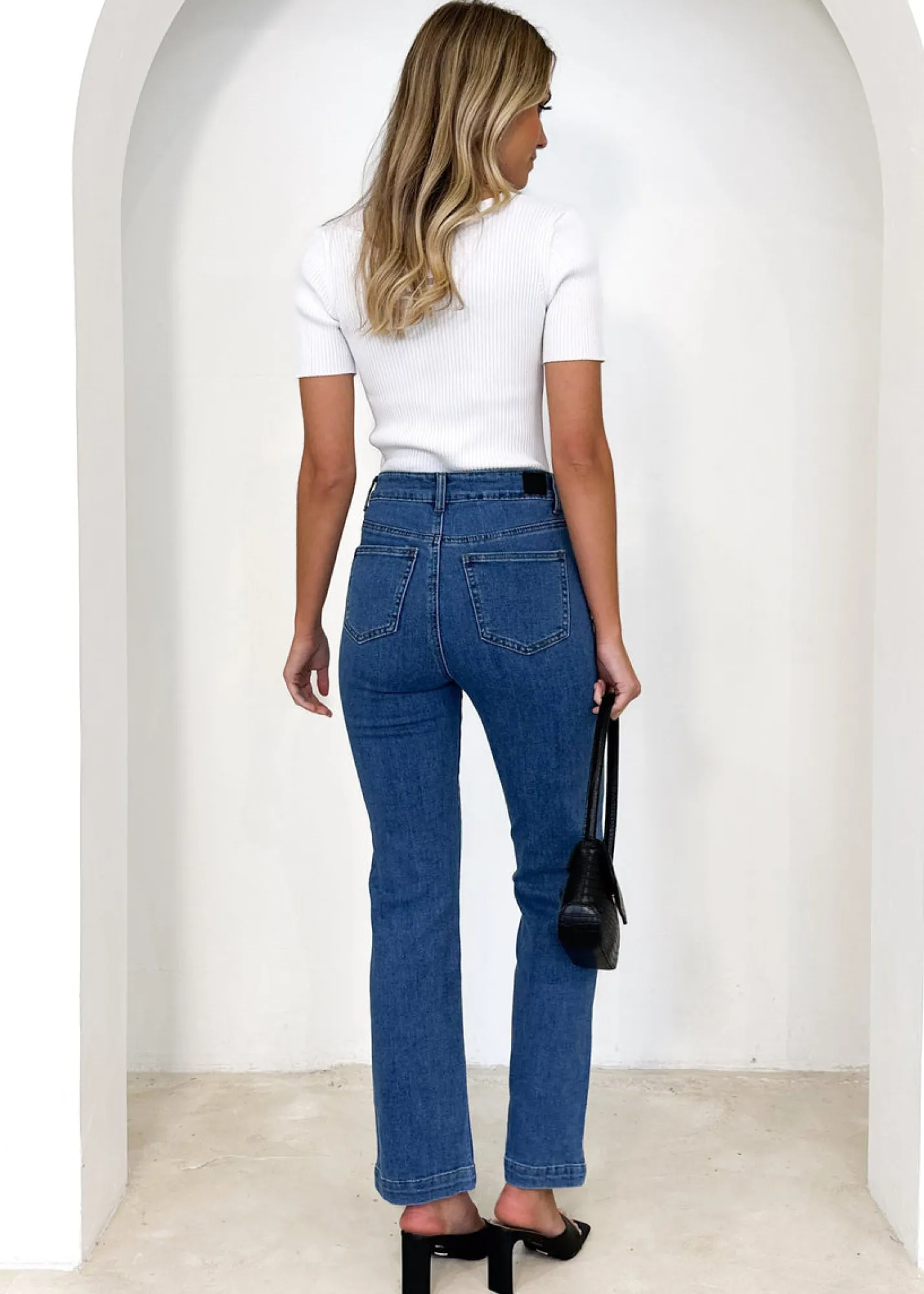 Women Gingham & Heels Jeans>Kason Stretch Jeans