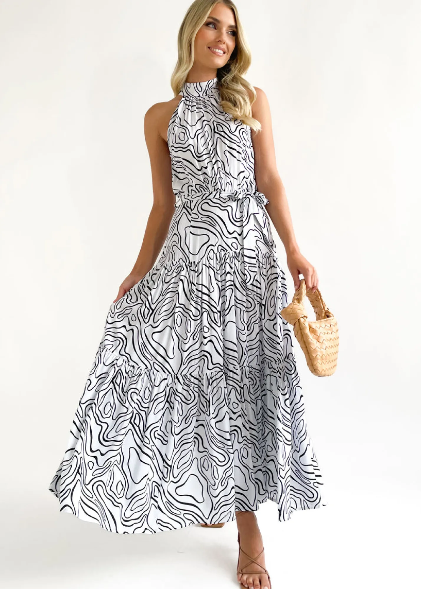 Women Gingham & Heels Maxi>Katrina Maxi Dress