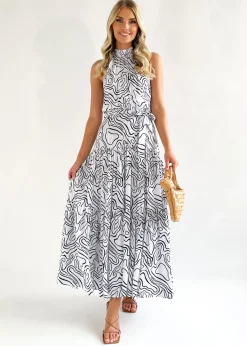 Women Gingham & Heels Maxi><noscript><img width=