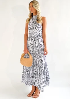 Women Gingham & Heels Maxi><noscript><img width=