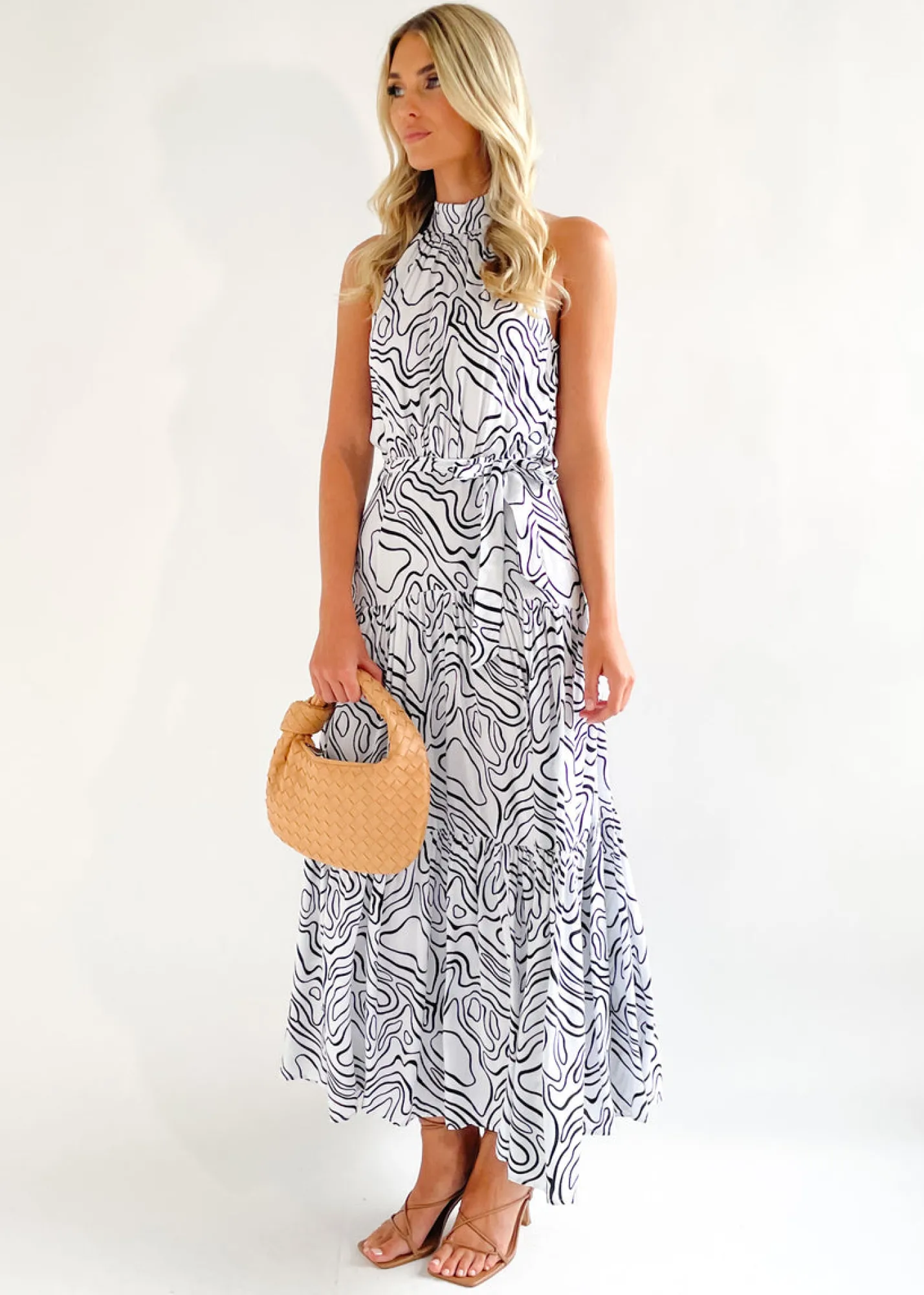 Women Gingham & Heels Maxi>Katrina Maxi Dress