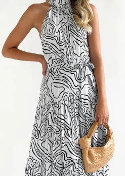 Women Gingham & Heels Maxi><noscript><img width=