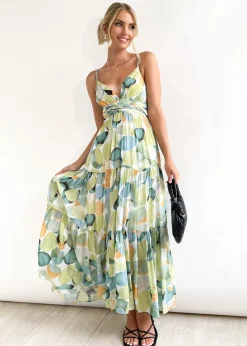 Women Gingham & Heels Maxi><noscript><img width=