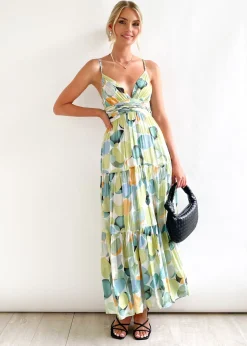 Women Gingham & Heels Maxi><noscript><img width=