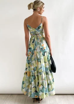 Women Gingham & Heels Maxi><noscript><img width=