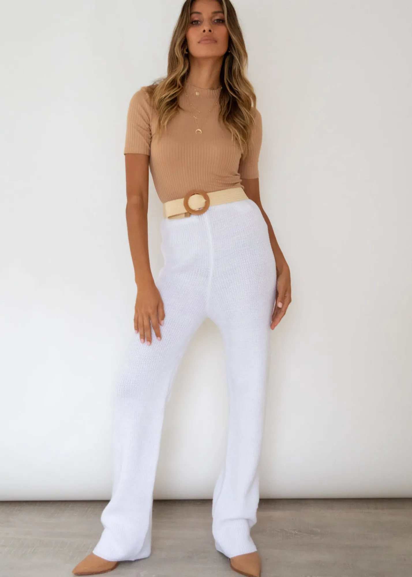 Women Gingham & Heels Pants>Keaton Knit Pants