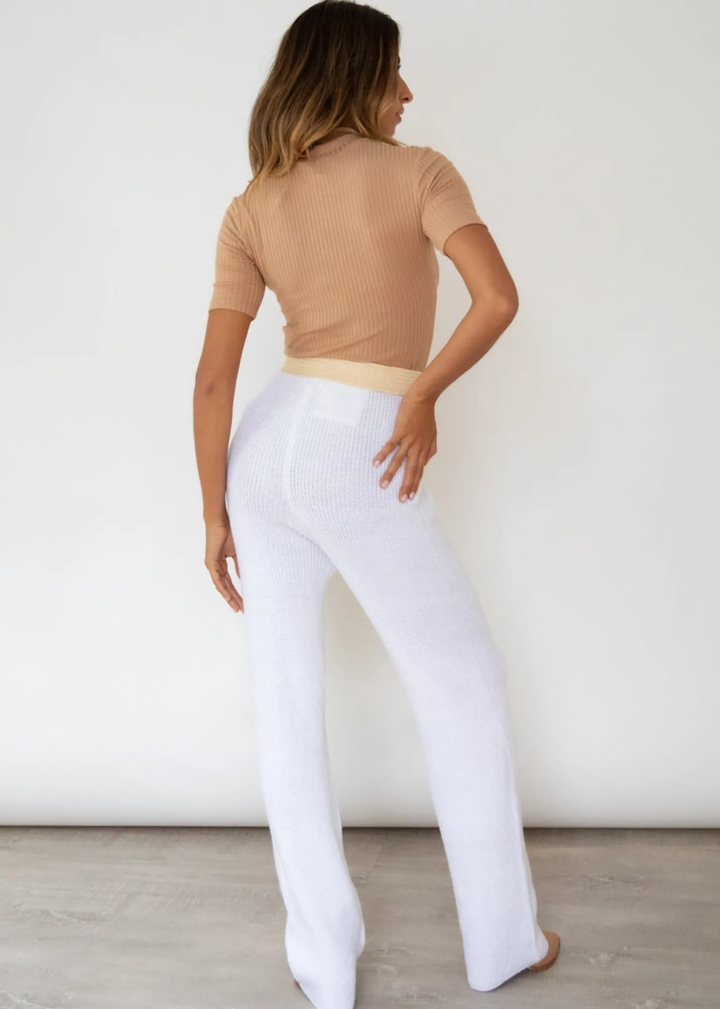 Women Gingham & Heels Knit Bottoms>Keaton Knit Pants