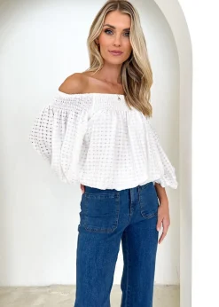 Women Gingham & Heels Off The Shoulder><noscript><img width=