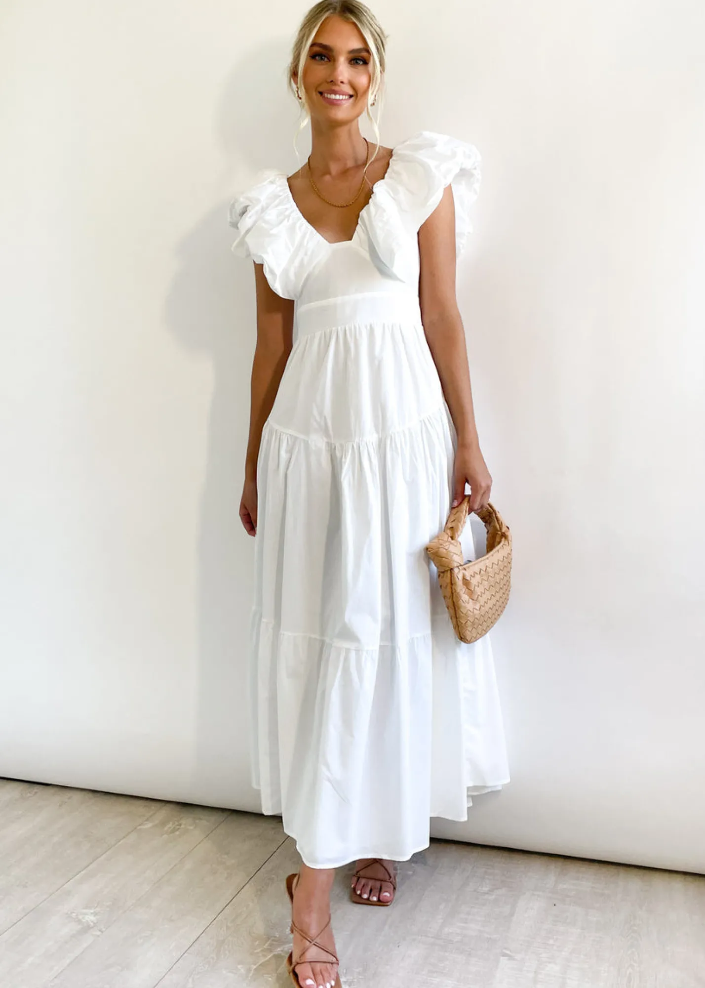 Women Gingham & Heels Maxi>Kelley Maxi Dress