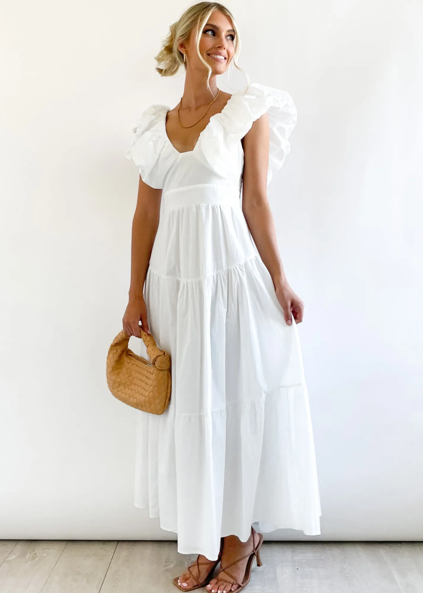 Women Gingham & Heels Maxi>Kelley Maxi Dress