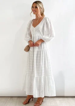 Women Gingham & Heels Maxi><noscript><img width=