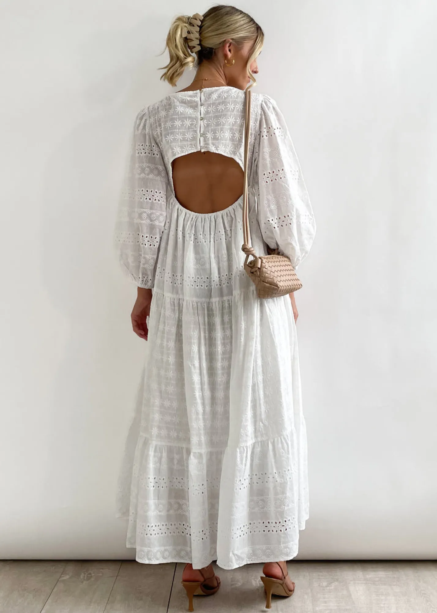 Women Gingham & Heels Maxi>Kelsie Maxi Dress