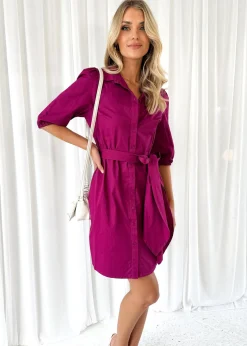 Women Gingham & Heels Short>Kemble Dress