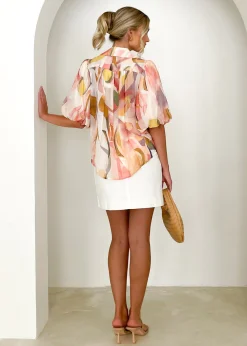 Women Gingham & Heels Blouses><noscript><img width=