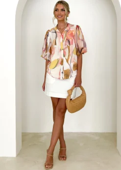 Women Gingham & Heels Blouses><noscript><img width=