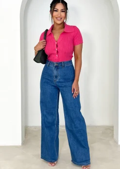 Women Gingham & Heels Knit Tops>Kiella Knit Top
