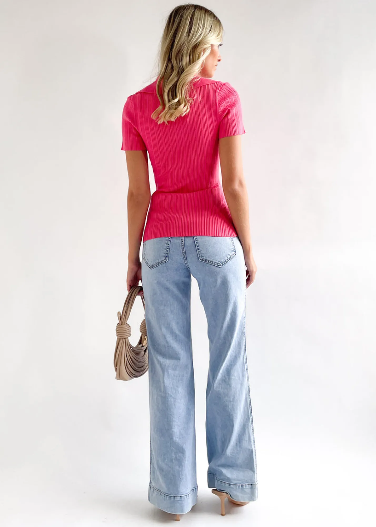 Women Gingham & Heels Knit Tops>Kiella Knit Top