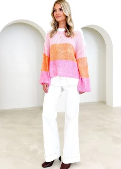 Women Gingham & Heels Sweaters><noscript><img width=