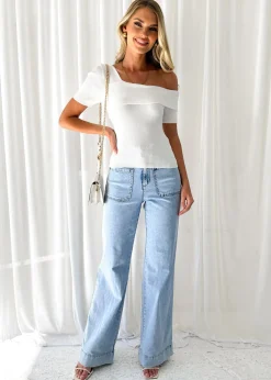 Women Gingham & Heels Knit Tops><noscript><img width=