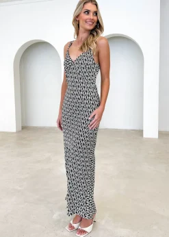 Women Gingham & Heels Maxi><noscript><img width=